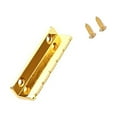 thumbnail image 1 of Yuarrent Tuerca de guitarra en forma de L 6 cuerdas almohadas Metal ranurado resistente duradero instrumento Musical bajo eléctrico Kit suministros Accesorios para instrumentos musicales Oro Yuarrent OD032189-02, 1 of 6