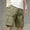 Green, variant on DPTALR George Men's Pull on Cargo Shorts Full Elastic Waist Casual Shorts with Multi Pockets #Black Big and Tall Men XXXXL