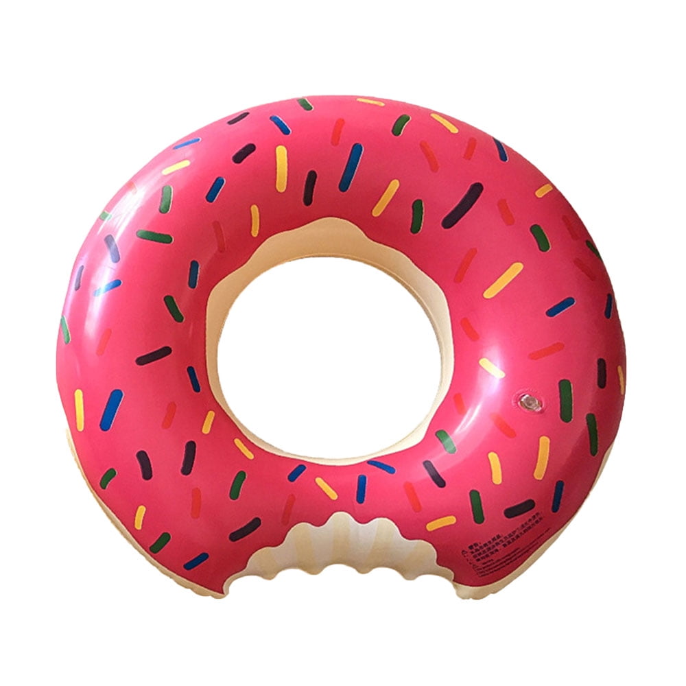 Doughnut Pool Float Inflatables Donut Pool Ring Donut Swimming Ring for