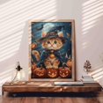 thumbnail image 4 of Casse-Tête Chat Sorcière d'Halloween, 4 of 6