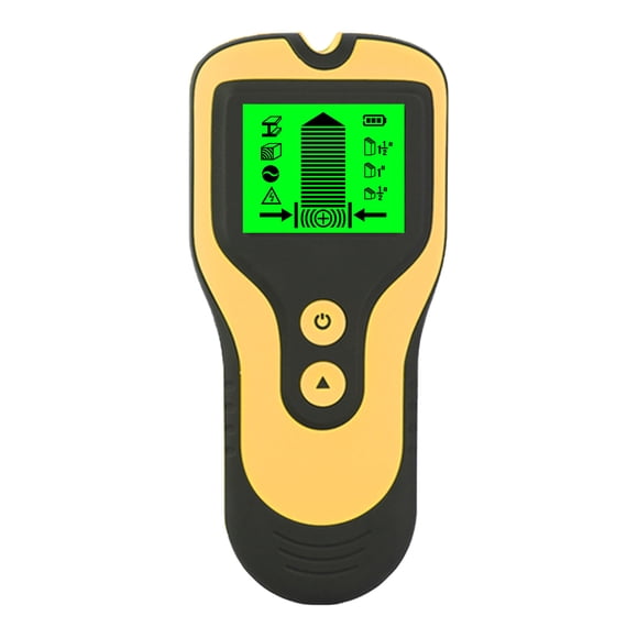 Fiudx Detector de Pared con Sensor, Buscador Multifunción 3 En 1, Pantalla Lcd Digital, Detecta Madera, Metal y Cables de Ca con Corriente, Diseño Compacto, Fácil de Usar, Herramienta para Renovación