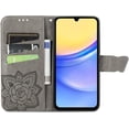 thumbnail image 2 of Wallet Case for Samsung Galaxy A35 5G Case Crystal Glitter Bling with Card Holder Stand Leather Flip Phone Case Diamond Butterfly Protective Case for Samsung Galaxy A35 5G Crystal Grey, 2 of 10