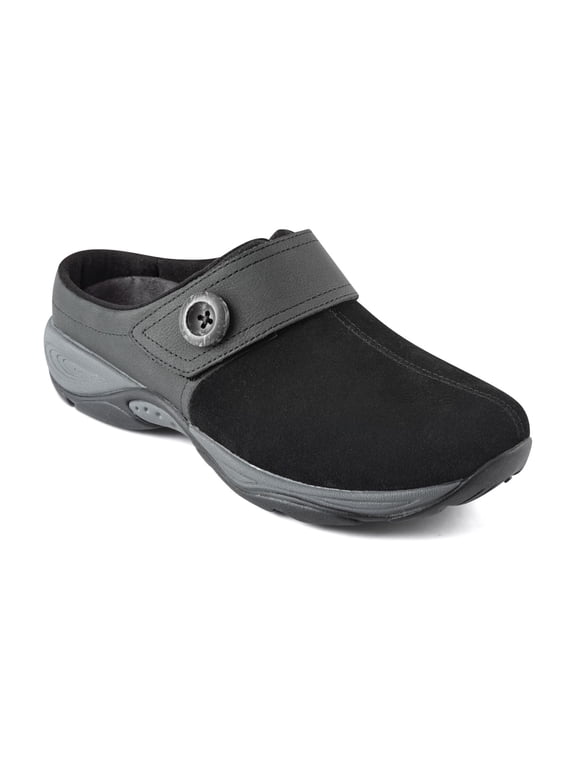 Women's EDLINE Button Strap Slip-On Mules