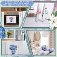 thumbnail image 6 of 4 Pcs Chinoiserie Kitchen Towels 26" x 18" Blue and White Dish Hand Towels Porcelain Tea Towels Dishcloths Kitchen Bathroom Decor Spring Holiday Housewarming Gift, 6 of 6