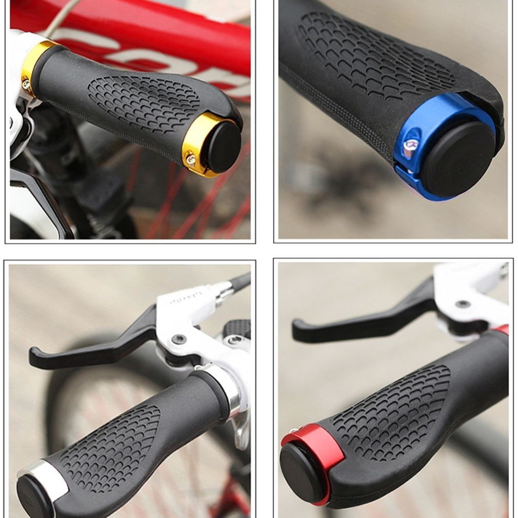 Details about   Rubber Handlebar End Grip Soft Anti-Slip For Bicycle MTB Accessories Useful 