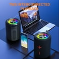 thumbnail image 5 of DCOWO S11 Plus Compact Dual-Unit Audio Speaker Set for Music Enjoyment at Home and Travel, 5 of 11