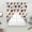 White, variant on Farmhouse Rooster Swag Curtains for Kitchen/Bedroom/Living Room, Vintage Watercolor Flowers Black Plaid Scalloped Curtains 63 Inch Long, Window Swag Topper Curtains Valances 2 Panels Set 36"x63"