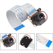 for Raspberry Pi 4 B 3 B+ Camera Module Automatic IR-Cut Switching Day/Night Vision Video Module Adjustable Focus 5MP OV5647 Sensor 1080p HD Webcam for Raspberry Pi 2/3 Model B Model A A+