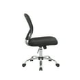 thumbnail image 3 of Porthos Home Cody Office Chair With Breathable Mesh Back, Instant Adjustable Height, Tilt Mechanism And Sturdy Roller Caster Wheels (Sleek, Armless Design For Home Studios And Small Offices), 3 of 6