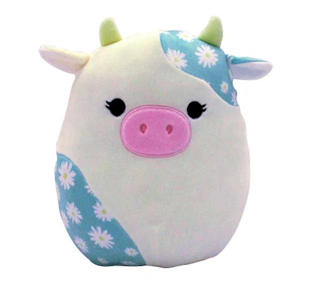 Squishmallows 8" Belana The Cow with Flowers