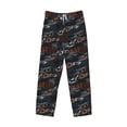 thumbnail image 4 of Goofa Cool Sports Car Printed Soft Pajama Pants for Men, Wide Leg Comfy Casual Lounge Yoga Pants-Small, 4 of 9
