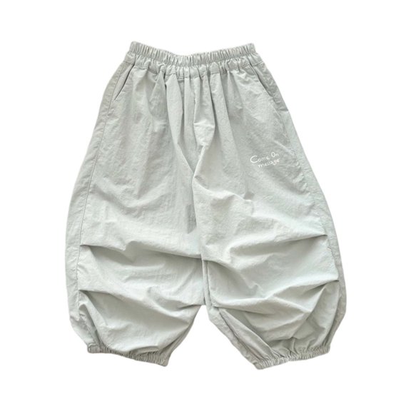 REDARER Kids Balloon Pants, Elastic Waist Loose Fit Casual Trousers for Spring Summer Daily & Outdoor Play,5-6 Years