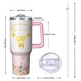 thumbnail image 2 of Exceptional Mom Gift - 40 Oz Tumbler Cup with Straw - For Cold Beverages & Hot Coffee - Mother's Day Birthday Christmas Gift, 2 of 5