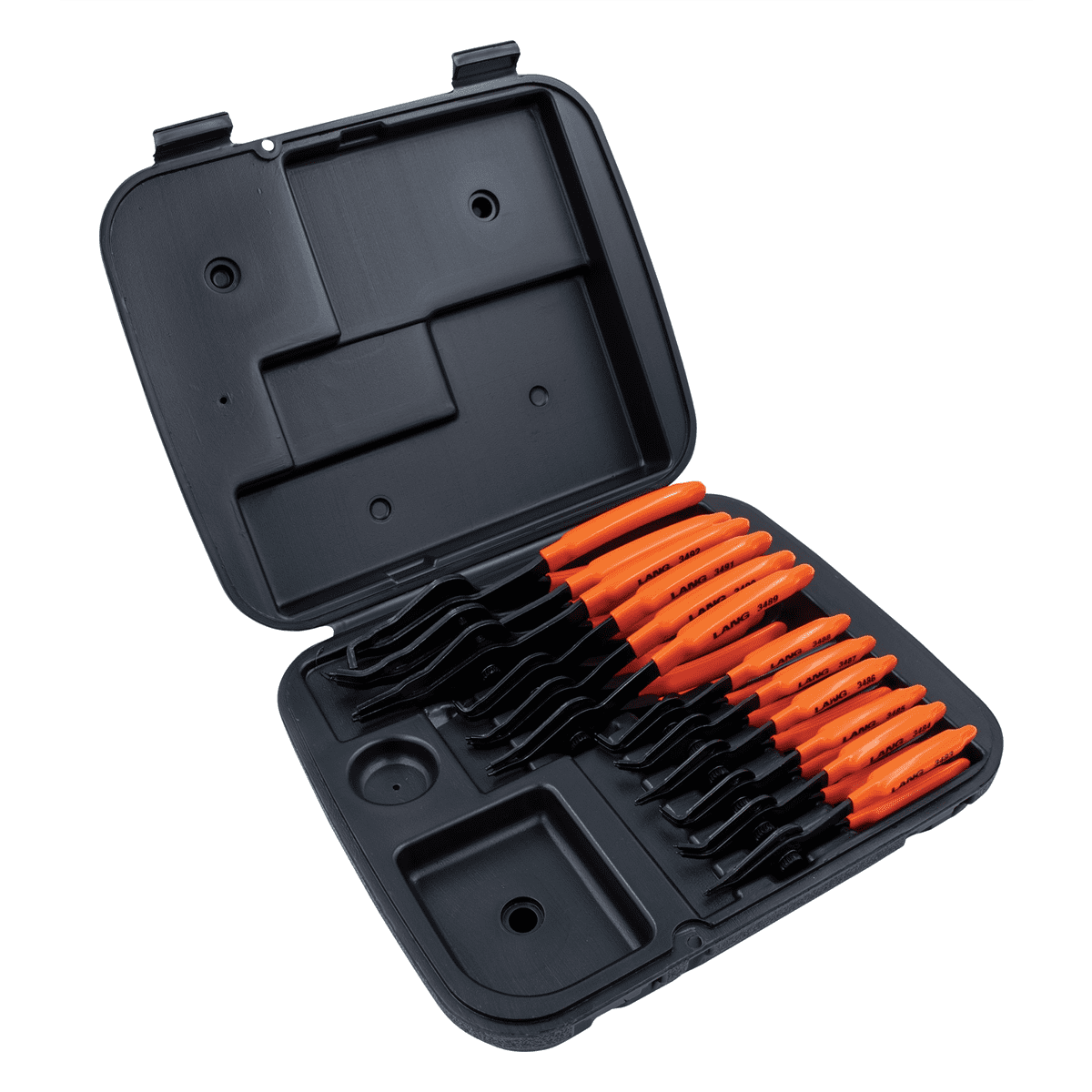 Lang 3495 12-Piece Combination Internal and External Retaining Ring Pliers Set