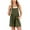 Army Green, variant on lulshou Jumpsuits for Women, Women's Sleeveless Solid Overalls Summer Casual Strap Loose Short Bib Jumpsuit Rompers Women's Jumpsuits, Rompers & Overalls, Green S