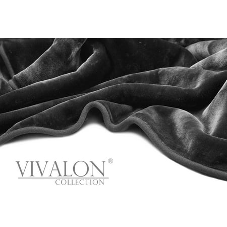 Vivalon Ultra Soft Korean Mink Blanket Queen Dark