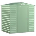 thumbnail image 1 of Arrow Select Steel Storage Shed, 10x12, Charcoal, 1 of 8