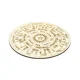 thumbnail image 2 of ZHAOCHENG Tablero de mensajes metafísico de adivinación sin rebabas pulido de tablero Ouija de madera para el hogar, 2 of 5