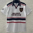 thumbnail image 1 of 89-99 Retro Manchester United Away Football Classic Jersey, 1 of 2