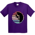 thumbnail image 3 of Inktastic Rock Climbing Mountain Climber Silhouette Youth T-Shirt, 3 of 5