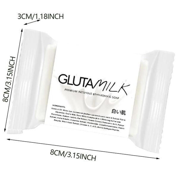 glutamax lightening soap with glutathione product info and reviews Gluta Milk Soap Glutamilk Soap Charkush Beauty Glutamilk Brightening Soap  Bleach Soap For Smooth And Soft Complexion For & Body