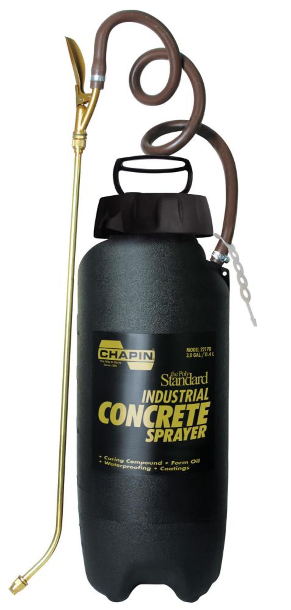 Chapin 22170XP 3-Gallon Industrial Concrete Sprayer for Curing Compounds,... 