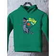thumbnail image 3 of Cool Slam Dunkink Dino Hoodie Toddler -Image by Shutterstock,  2 Toddler, 3 of 4