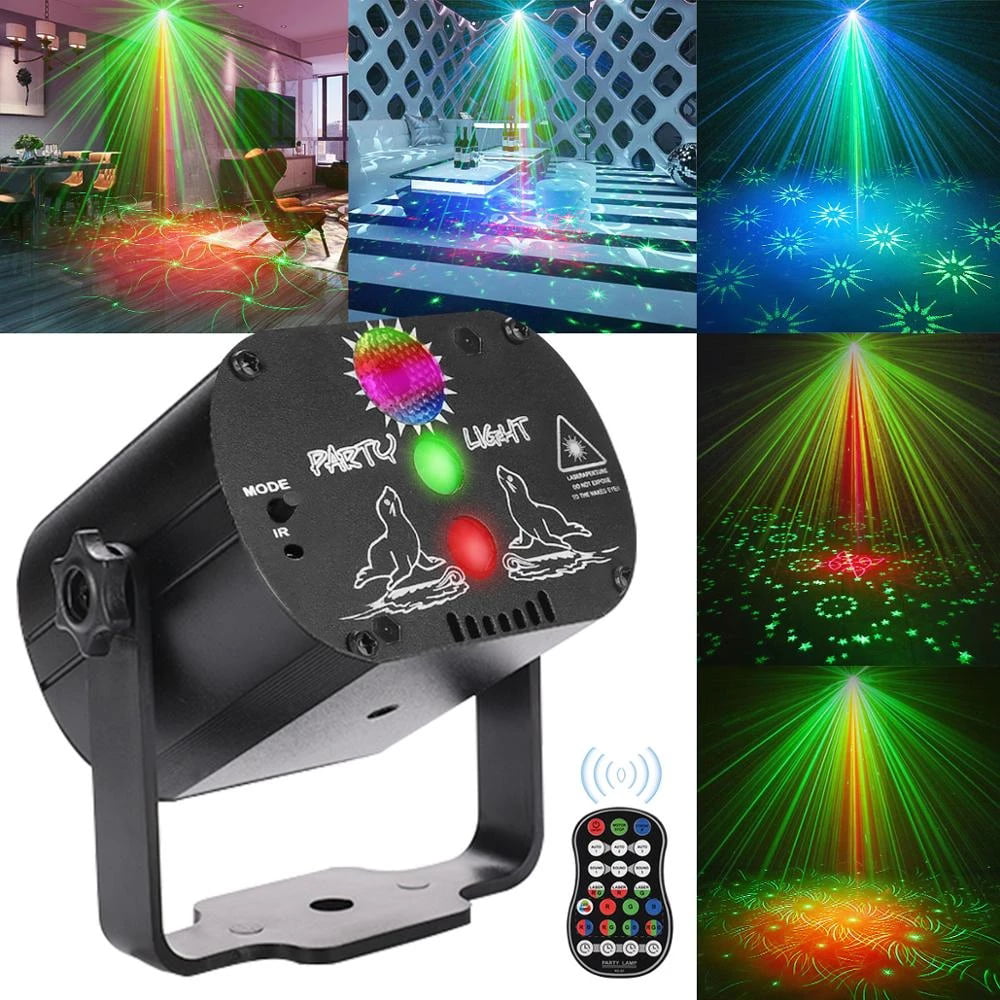 Dj Beleuchtung Sound Party Auto USB Mini Disco Ball Lichter RGB