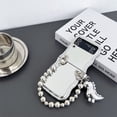thumbnail image 2 of Funda de teléfono plegable personalizada con colgante de plata galvanizada para Samsung zflip3/4 generación zflip5/6 generación, 2 of 4