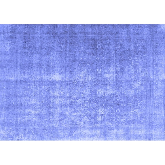 Ahgly Company Indoor Rectangle Persian Blue Traditional Area Rugs, 2' x 3'