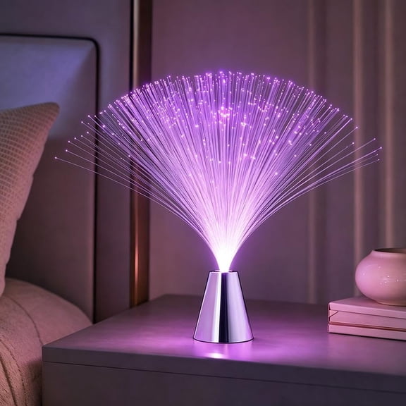 Fiber Optic Starry Night Light Color Changing Ambient Lamp for Home Decor