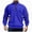 R226-Blue, variant on Men's Quarter Zip Up Lightweight Pullover Mock Neck Sweatshirts Long Sleeve Golf shirts Performance Athletic Casual,White,M