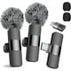thumbnail image 1 of 2024 Professional Wireless Lavalier Microphone 2 Pack Noise Cancelling Crystal Clear Recording with USB-C for Iphone 15 Pro Max, Ipad, Android, Live S, 1 of 5