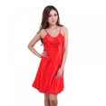 thumbnail image 1 of QJUHUNG Women‘s Satin Comfortable Slip Dress, 1 of 6