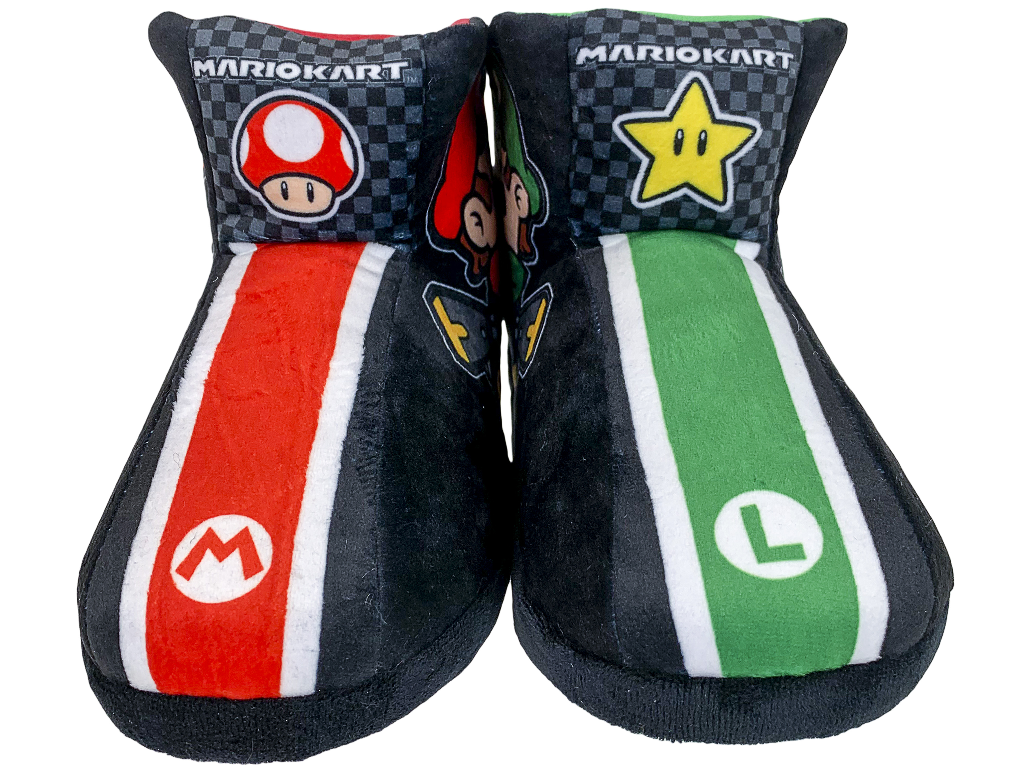 mario slippers boys