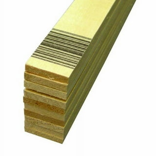 Midwest Products Balsa Wood Strips - 30 Pieces, 1/16 x 1/4 x 36