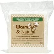 Warm Company Warm & Natural Cotton Batting Queen 90 x 108 - 1 Pack