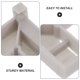 thumbnail image 3 of unbranded 4Ud Soportes De Para Muebles En Plástico Gris Para Refuerzo De Gabinetes Y Estantes, 3 of 7