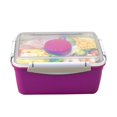 thumbnail image 4 of Food Reusable For Lunch Spoon Salad Container Large With Dressing Cup, 4 of 5