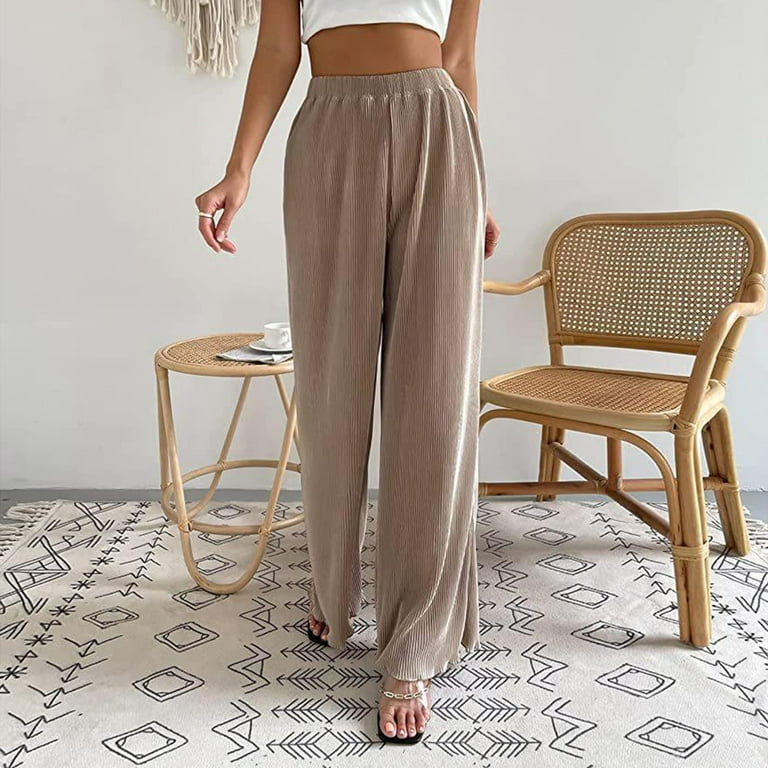 Sweatpants for Women Tall Womens Casual High Waisted Wide Leg