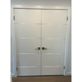 thumbnail image 5 of Slab Barn Door Panel | Planum 0020 White Silk | Sturdy Finished Flush Modern Doors | Pocket Closet Sliding-28" x 96", 5 of 5