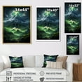 thumbnail image 4 of Designart "Awakening Of The Volcanic Power" Volcano Floater Framed Canvas Art Print, 4 of 5