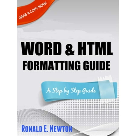 Kindle Word & HTML Formatting Guide - eBook