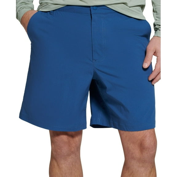 Bass Outdoor Men's Boulder Hiker Shorts in Ensign Blue-Small