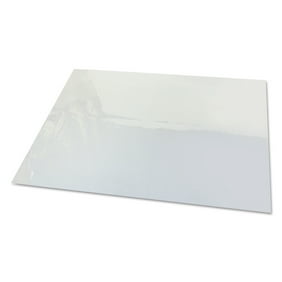 14 X 30 Krystal View Desk Pad Curved For Workstations Clear