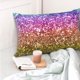 thumbnail image 4 of Balery Glitter Rainbow Funda de Cojín Estampada, Regalos para Mujeres, Regalos de Amor para Ella, Regalos para Novia o Esposa, Funda de Almohada-16"x24", 4 of 6