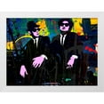 thumbnail image 2 of Stephen Chambers 14x11 White Modern Wood Framed Wall Art Titled - Jake And Elwood, 2 of 6