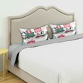 thumbnail image 3 of Yayeee Pillowcase Standard Size Set of 2 Satin Wrinkle Resistant Pillow Case, Christmas Train, 3 of 8