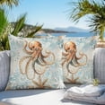 thumbnail image 5 of Outdoor Waterproof Pillow Covers Retro Marine Starfish Nautical Decorative Throw Pillow Protectors for Patio Sofa Garden Couch,20x20in 2 Pack, 5 of 9