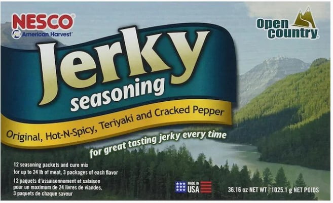 Details about   JERKY Seasoning Spice VARIETY Original Peppered and Teriyaki w/ CURE for 75 LBs 